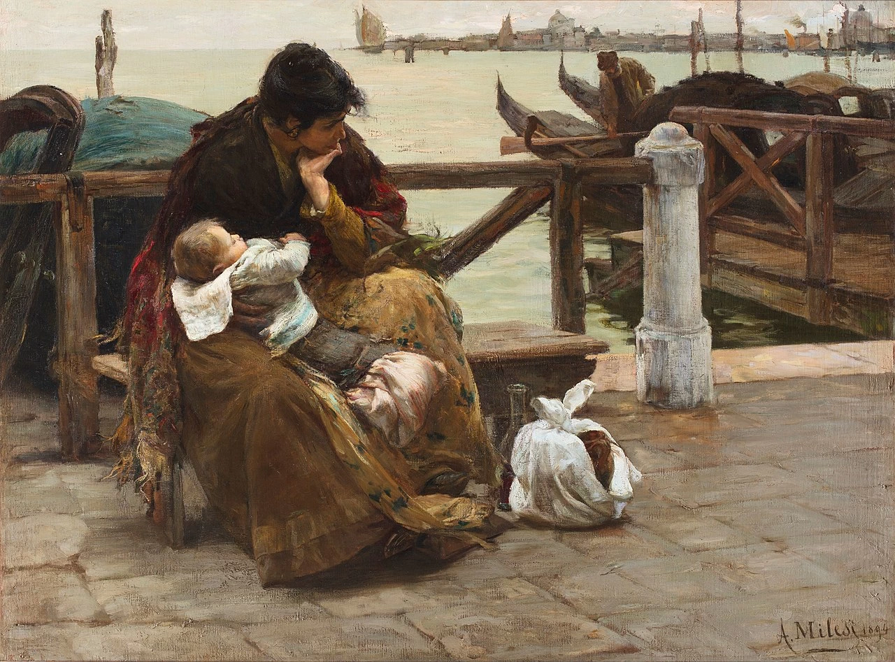 La moglie del barcaiolo, 1894